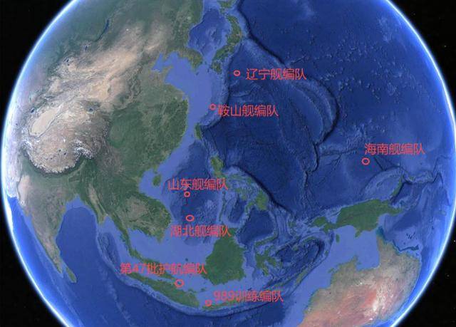 日本挑衅辽宁舰后，亚太同时出现7支舰队，美媒：解放军全球最强