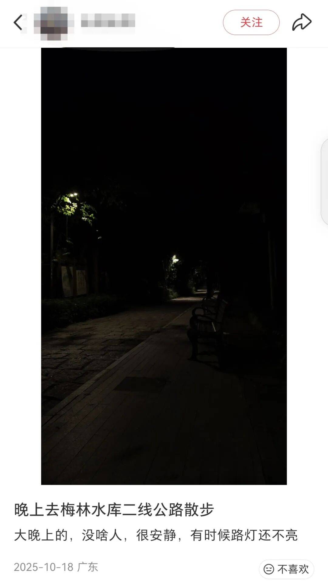 深圳一条路的路灯竟被官方“故意调暗”！原因很特别……